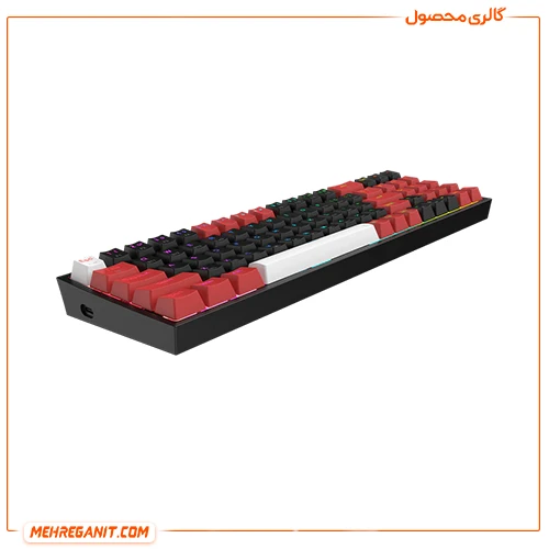 کیبورد باسیم و بی سیم مکانیکال گیمینگ ردراگون Pollux K628 Pro RGB — تصویر ۵