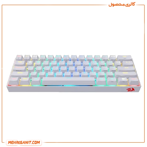 کیبورد بی سیم گیمینگ ردراگون مدل Draconic K530 White RGB — تصویر ۵