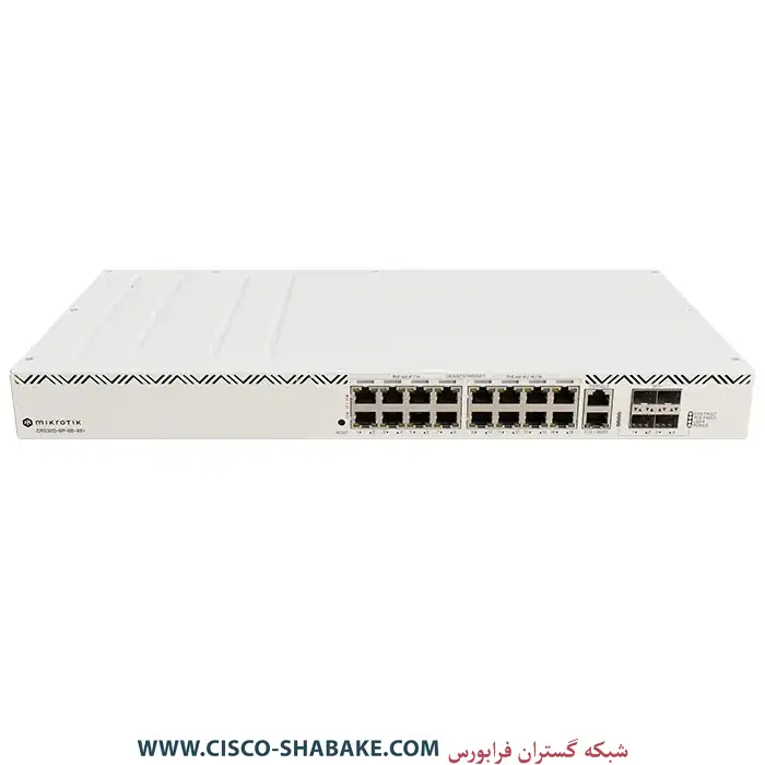 سوئیچ میکروتیک CRS320-8P-8B-4S+RM — تصویر ۲