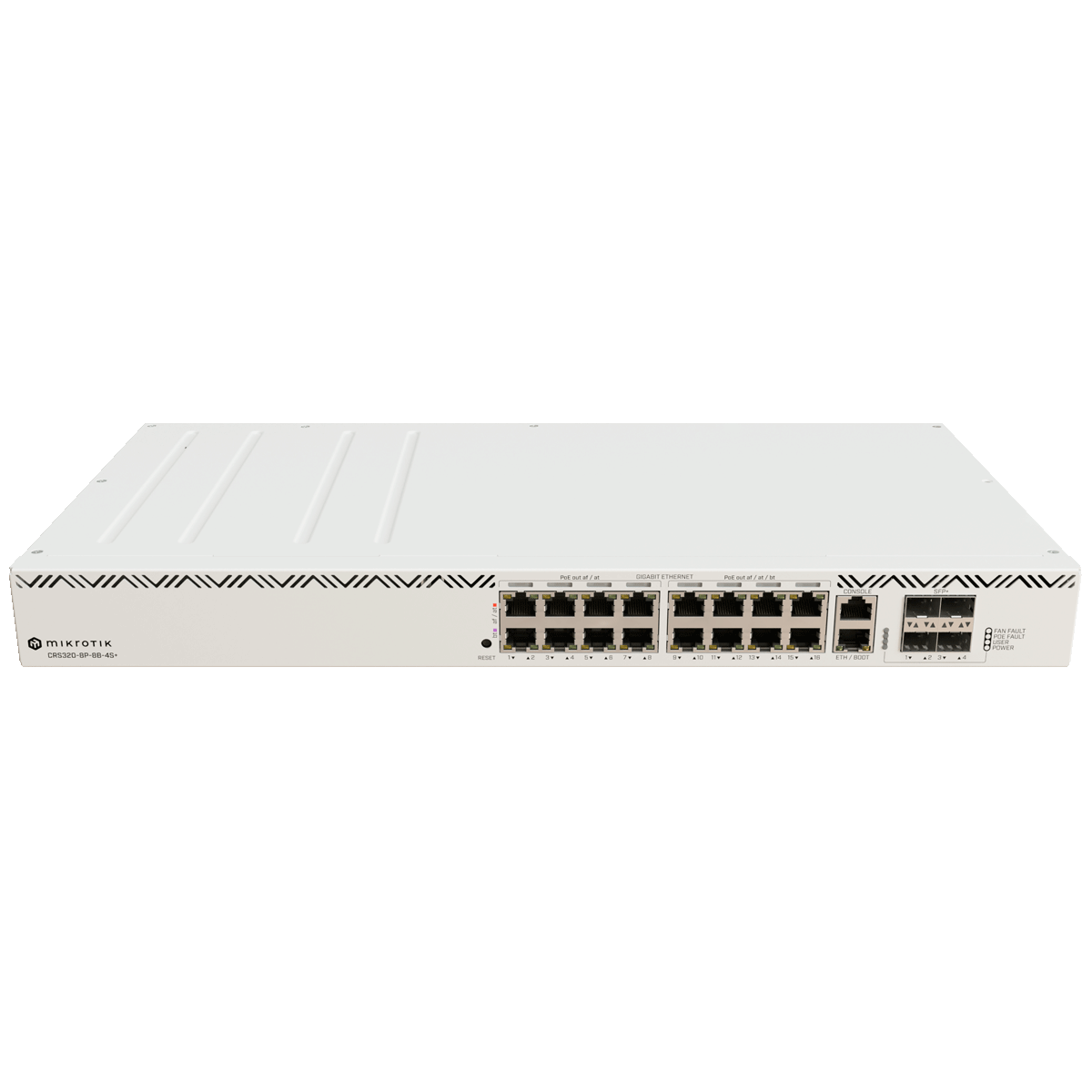 سوئیچ میکروتیک CRS320-8P-8B-4S+RM — تصویر ۸