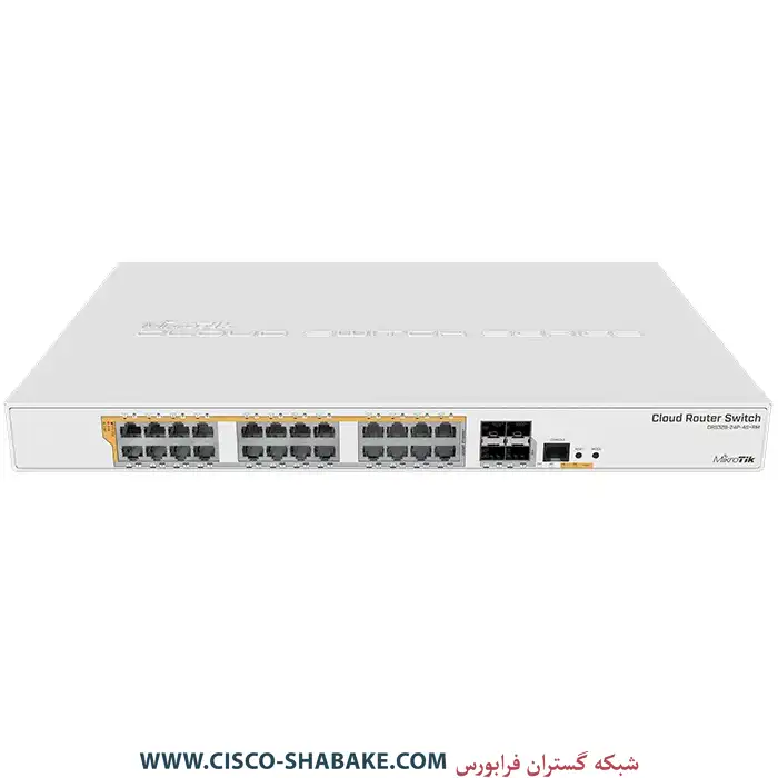 سوئیچ میکروتیک CRS328-24P-4S+RM — تصویر ۷