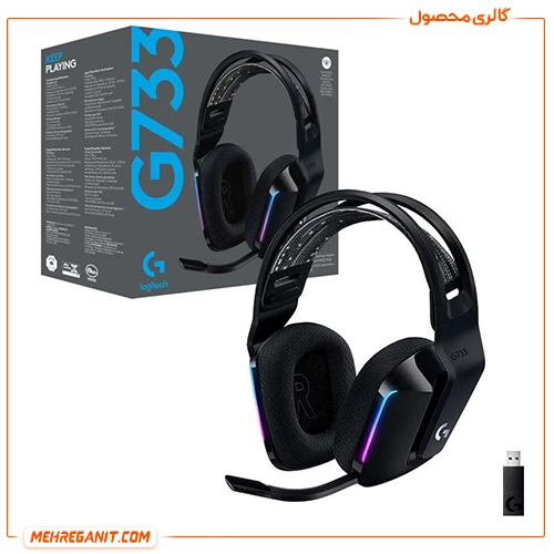 هدست بی سیم لاجیتک مدل G733 Lightspeed — تصویر ۵