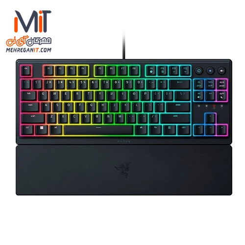 کیبورد گیمینگ با سیم ریزر مدل Ornata V3 Tenkeyless