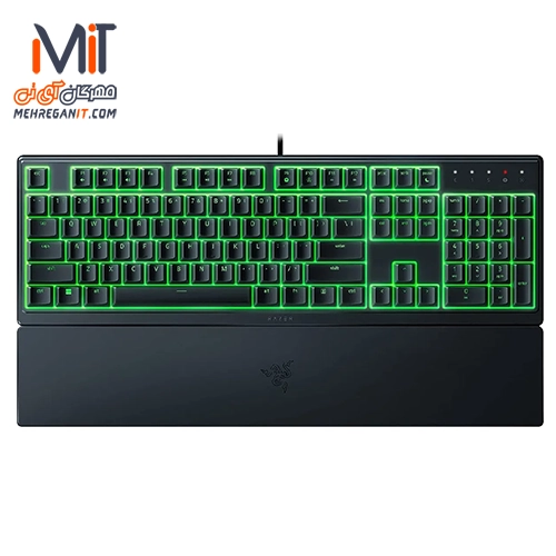 کیبورد گیمینگ با سیم ریزر مدل ORNATA V3 X