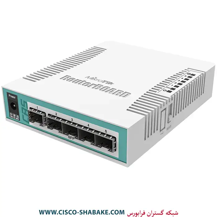 روتر سوئیچ میکروتیک CRS106-1C-5S