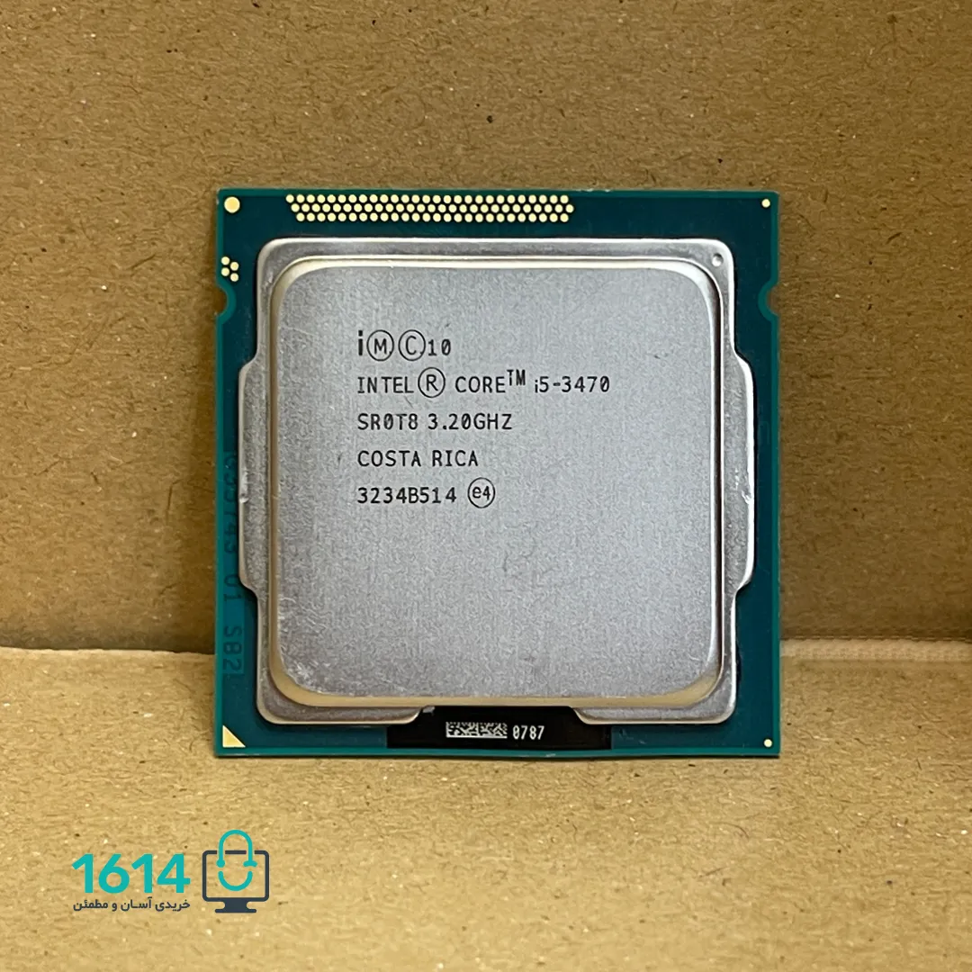 سی پی یو کارکرده Intel i5-3470 Tray — تصویر ۲