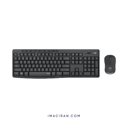 کیبورد و ماوس بی سیم سایلنت لاجیتک logitech MK295 Silent — تصویر ۴