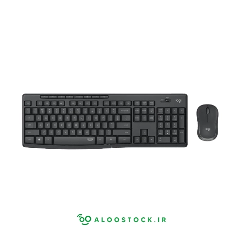 کیبورد و ماوس بی سیم سایلنت لاجیتک logitech MK295 Silent