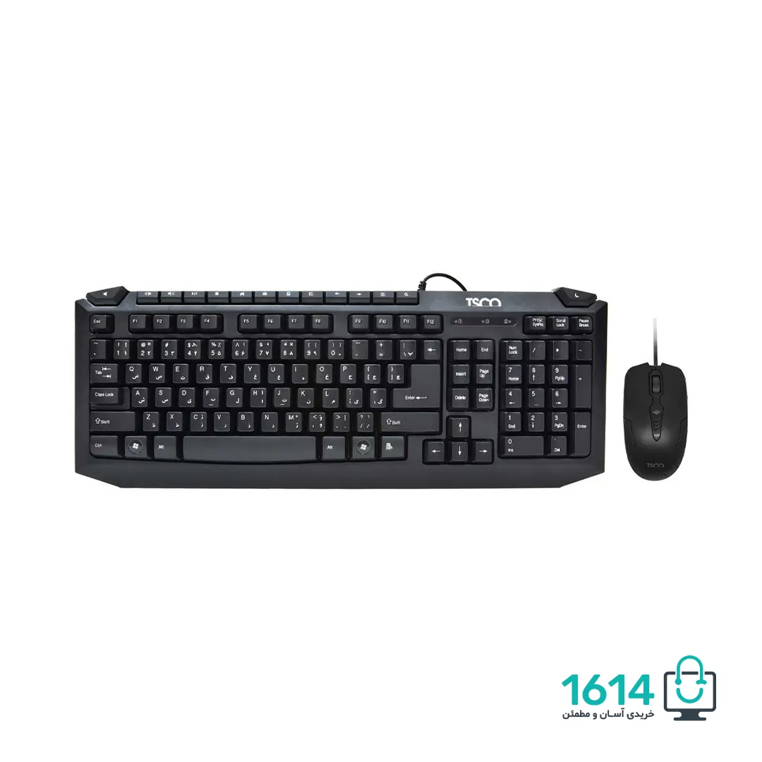 کیبورد و ماوس سیمی تسکو مدل TKM 8054N