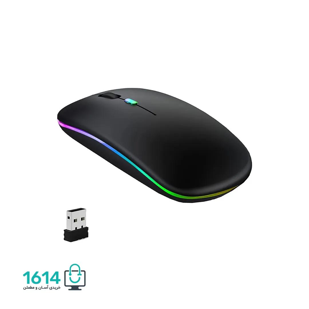 ماوس بیسیم اچ پی مدل W10 RGB