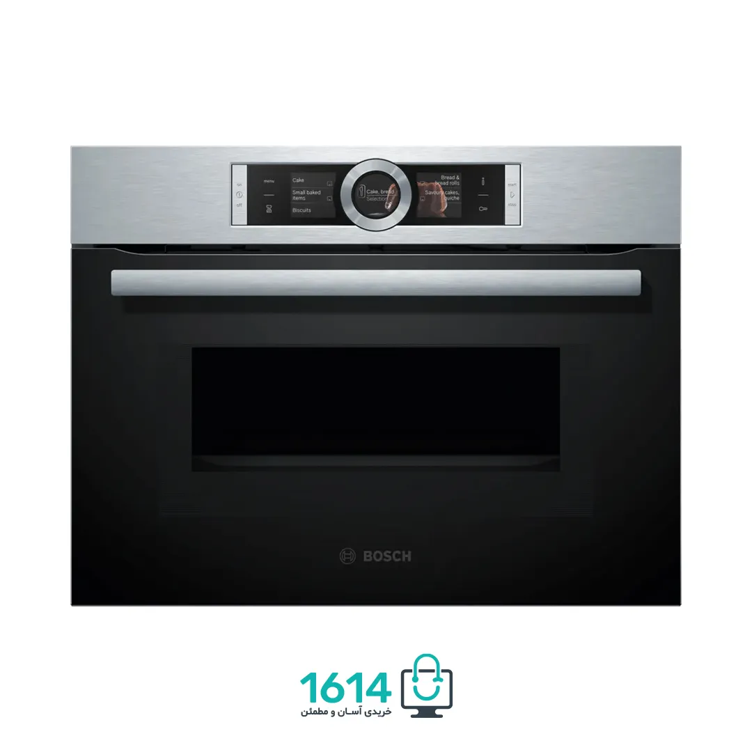 فر مایکروویو کامپکت توکار بوش سری 8 مدل CMG656BS1I