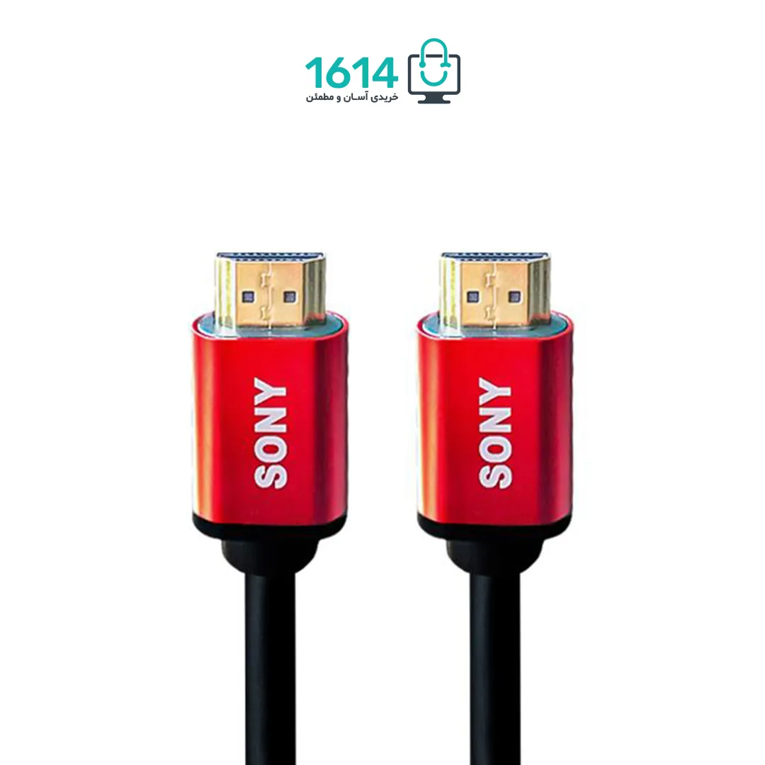 کابل تصویر HDMI سونی مدل 4K 10M کله فلزی