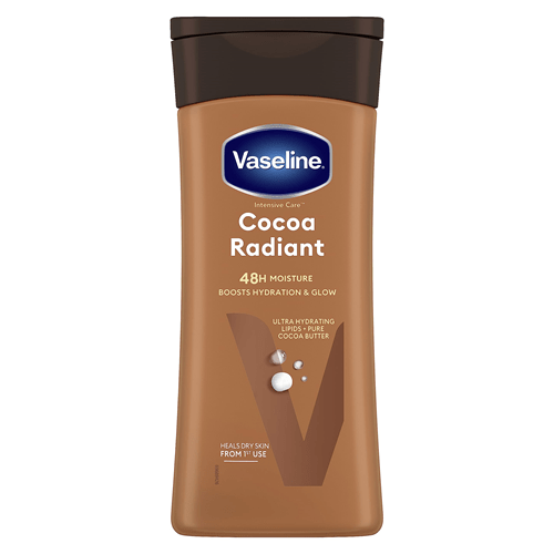 لوسیون بدن وازلین مدل Cocoa radiant حجم 200 میل — تصویر ۲