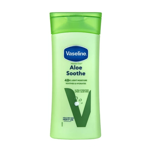 لوسیون بدن وازلین مدل ALOE SOOTHE حجم 200 میل — تصویر ۲