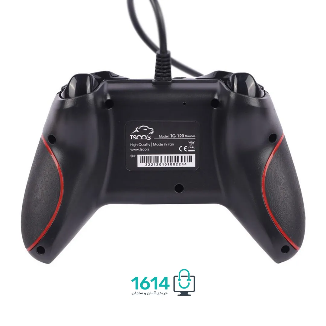 دسته بازی سیمی تسکو مدل TG120 — تصویر ۷