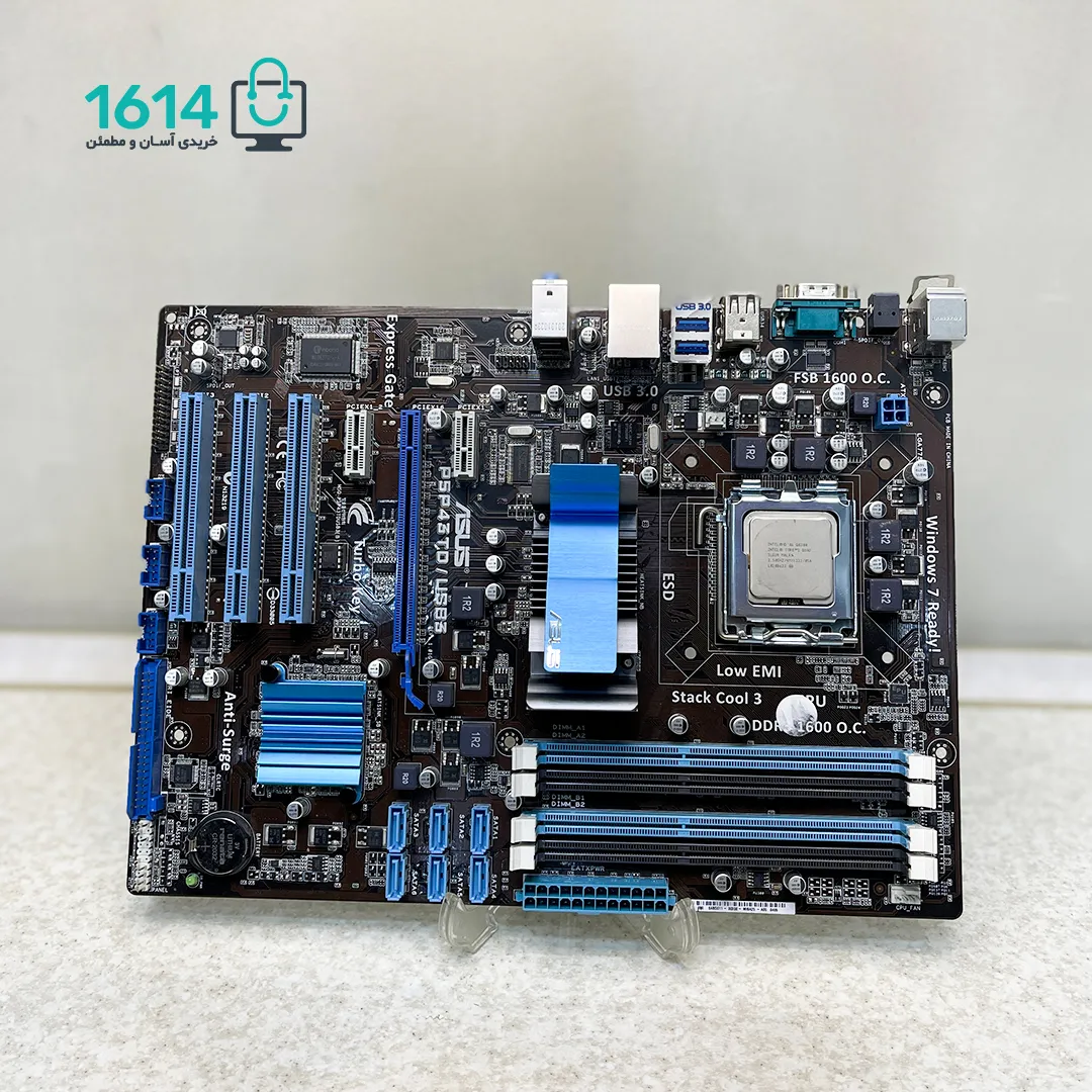 مادربرد کارکرده Asus P5P43TD DDR3