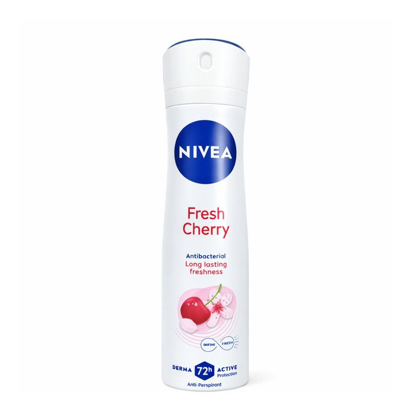 اسپری زنانه نیوا Nivea مدل 150ml)Fresh Cherry)