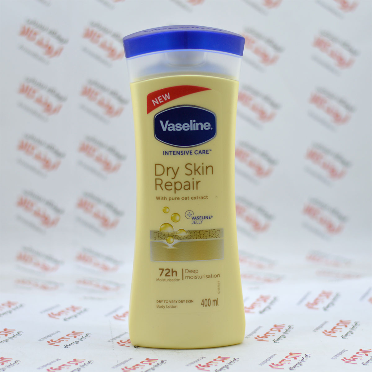 لوسیون بدن وازلین Vaseline مدل Dry Skin Repair — تصویر ۲