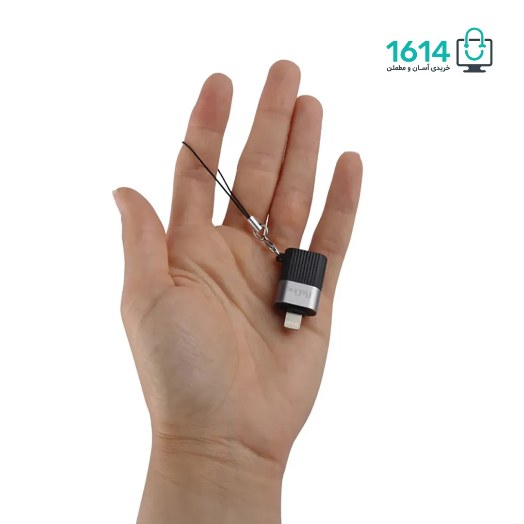 مبدل USB OTG به لایتنینگ پرووان مدل PCO05 — تصویر ۸