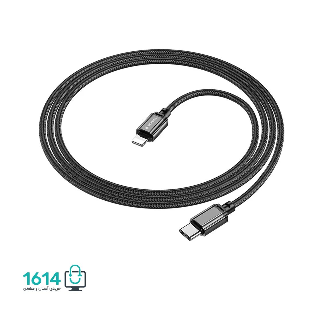 کابل آیفون به تایپ سی بروفون مدل BX87 1M — تصویر ۵
