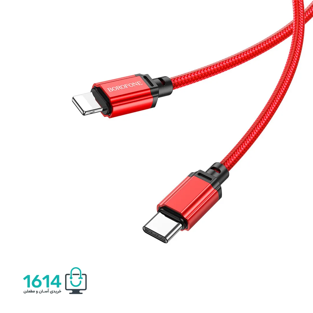 کابل آیفون به تایپ سی بروفون مدل BX87 1M — تصویر ۶