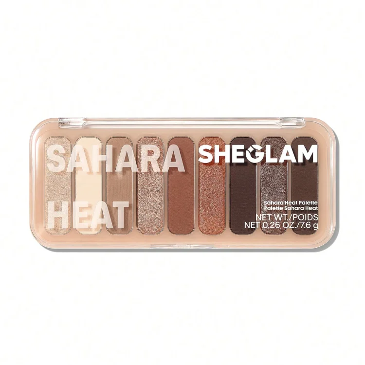 پالت سایه چشم 9 رنگ Sahara Heat شیگلم — تصویر ۵