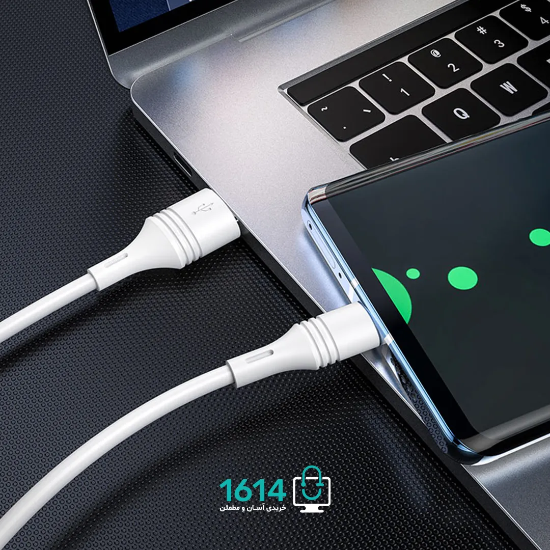 کابل تایپ سی بروفون مدل BX43 1M — تصویر ۶