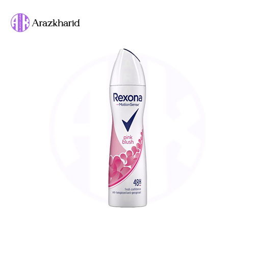 اسپری زنانه رکسونا Rexona مدل Pink Blush — تصویر ۴