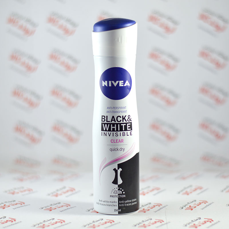 اسپری ضد تعریق نیوا NIVEA سری invisible مدل Clear