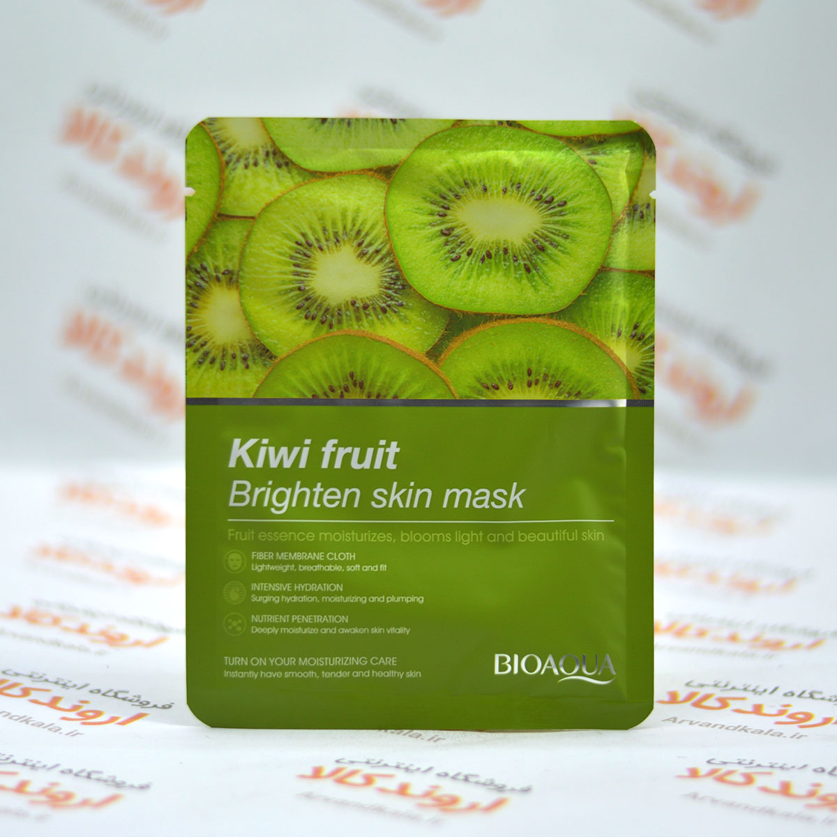 ماسک صورت ورقه ای بیوآکوا BioAqua مدل Kiwi