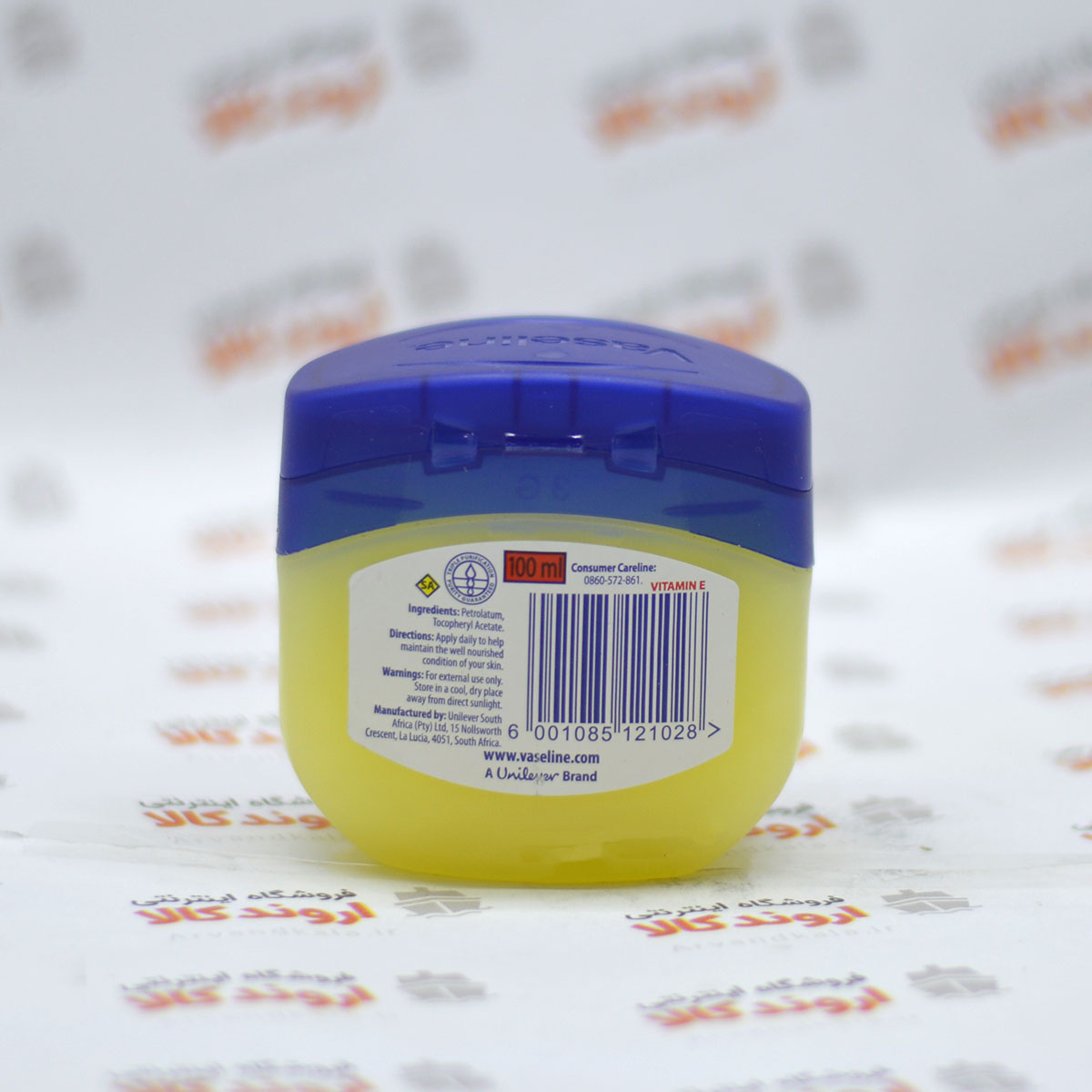 مرطوب کننده وازلین Vaseline مدل vitamin E(100ml) — تصویر ۳