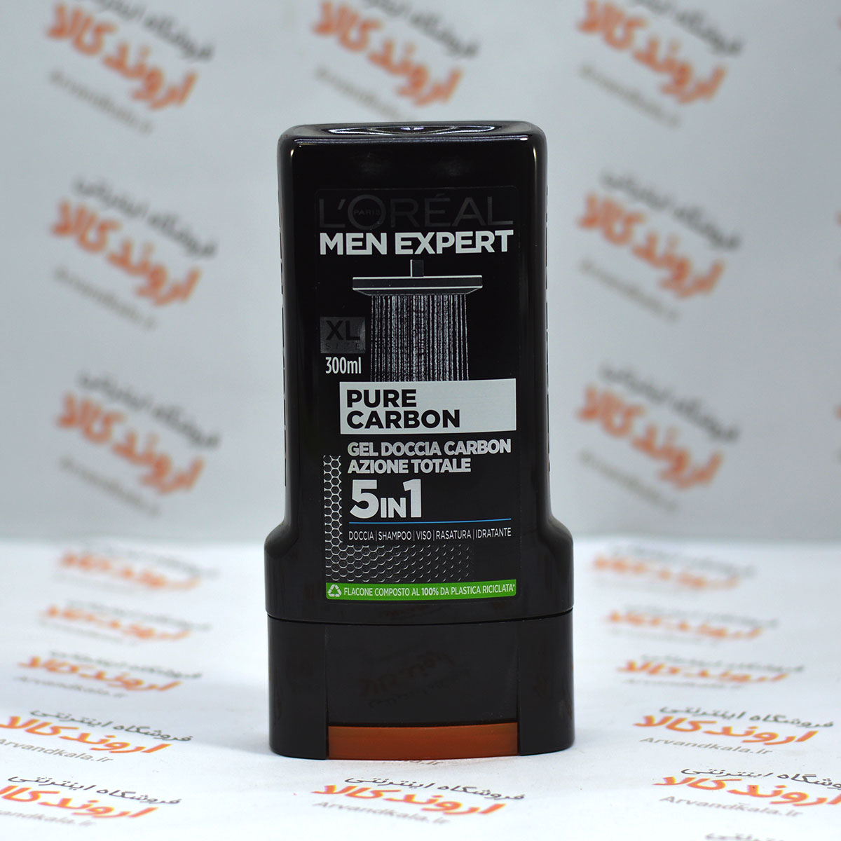 ژل حمام لورآل Loreal مدل Pure Carbon