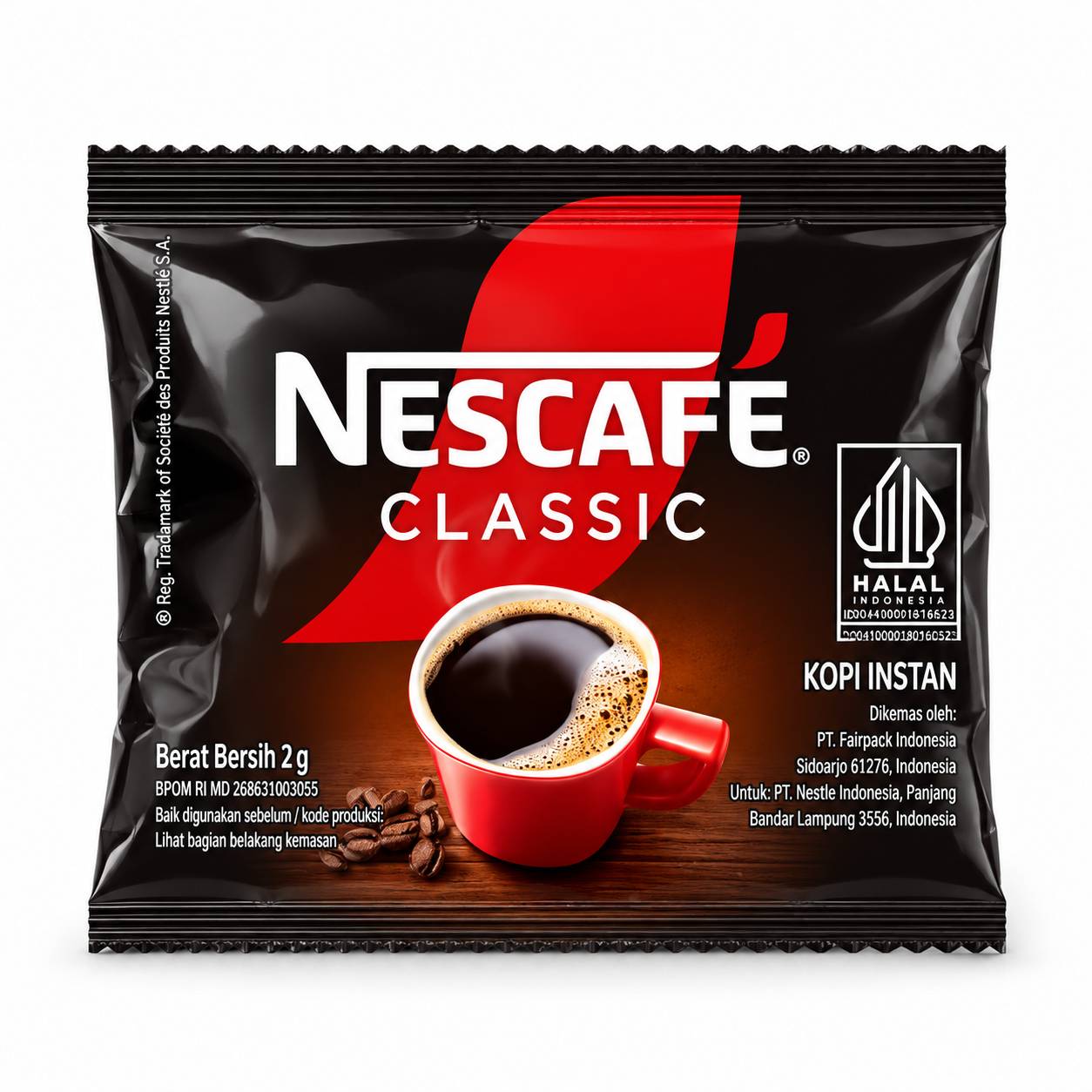 ساشه پودر قهوه فوری نسکافه Nescafe مدل Classic