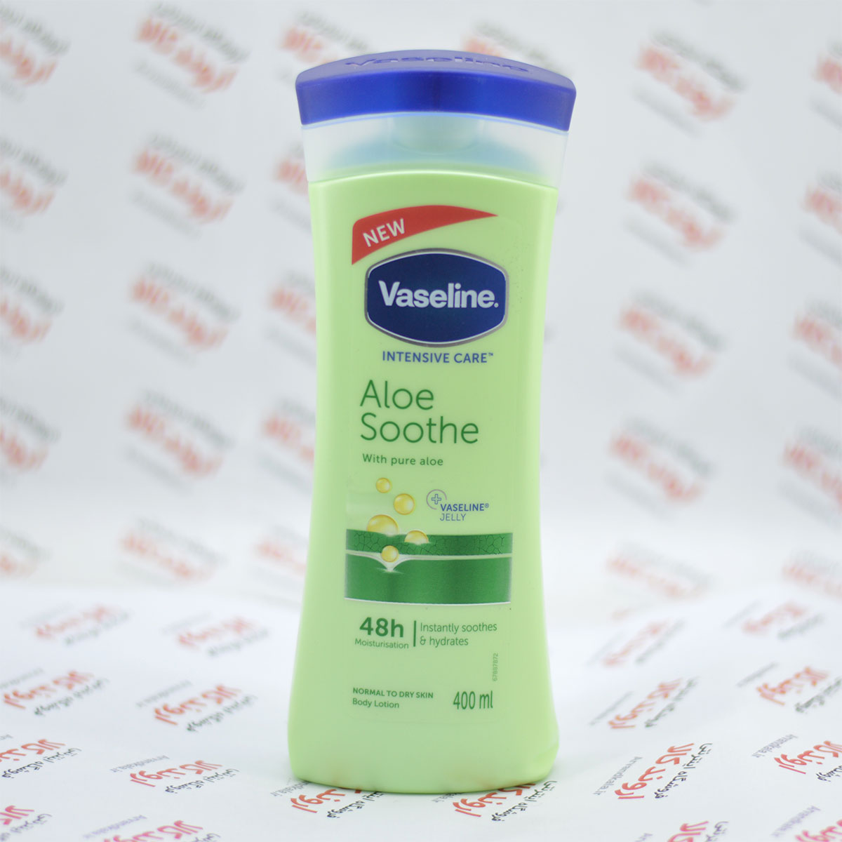 لوسیون بدن وازلین vaseline مدل Aloe Soothe(400ml)