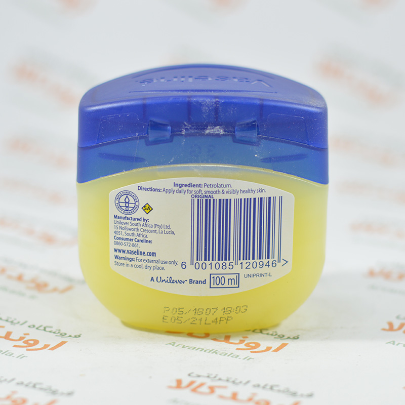 مرطوب کننده وازلین Vaseline مدل (Original(100ml — تصویر ۳
