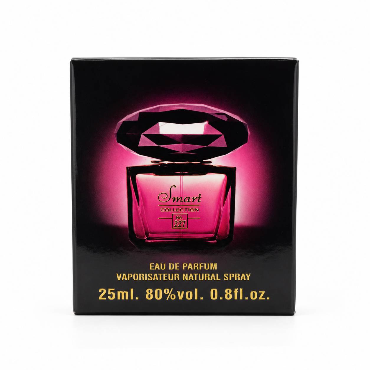 ادکلن جیبی اسمارت Smart مدل Versace Crystal Noir 227 (25ml)