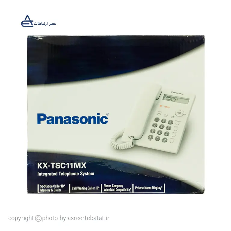 تلفن رومیزی دست دوم پاناسونیک KX-TSC11 — تصویر ۳
