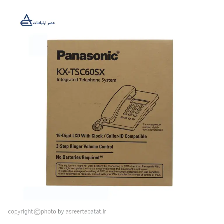 تلفن رومیزی پاناسونیک KX-TSC60 — تصویر ۵