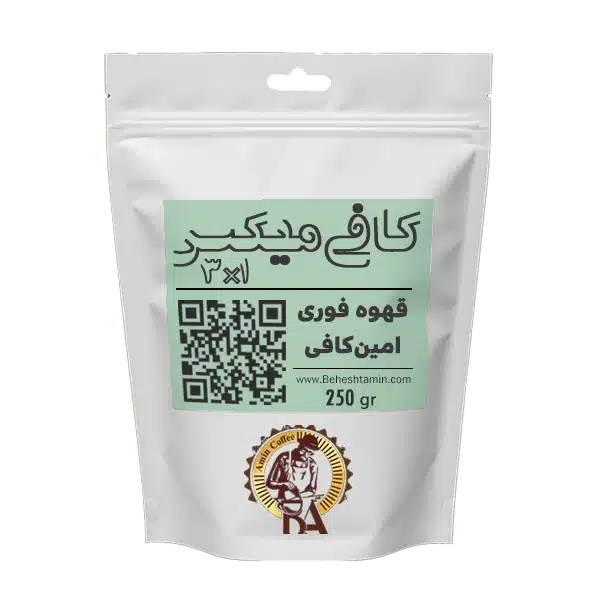 پودر فوری نسکافه 3 در 1 امین کافی