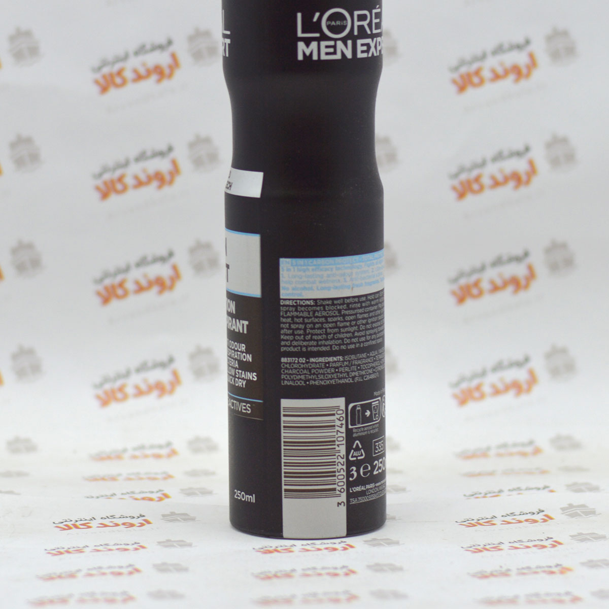 اسپری ضد تعریق لورآل LOreal مدل Carbon Protect 5in1 — تصویر ۳
