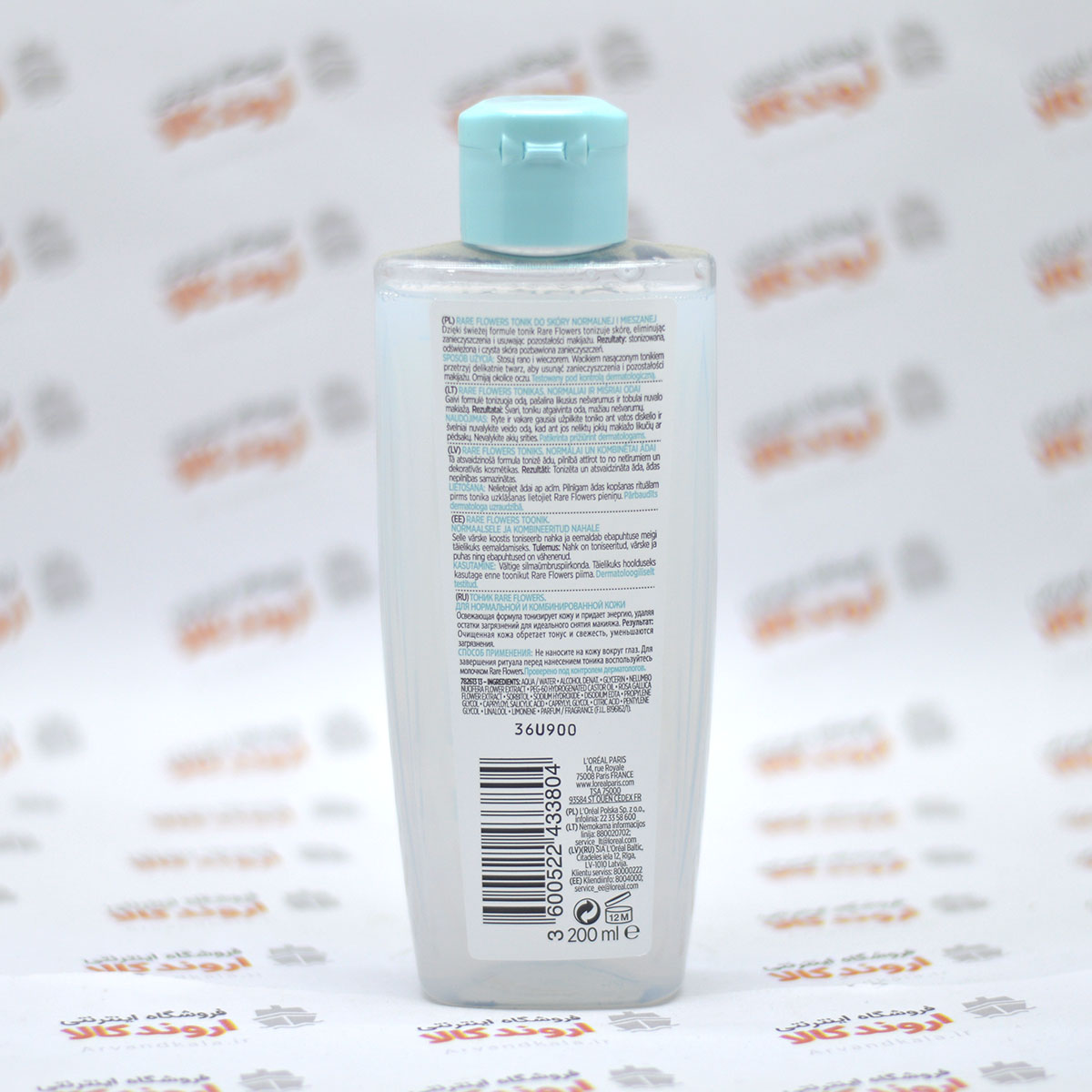 تونر لورآل Loreal مدل Rare Flowers Lotus — تصویر ۳