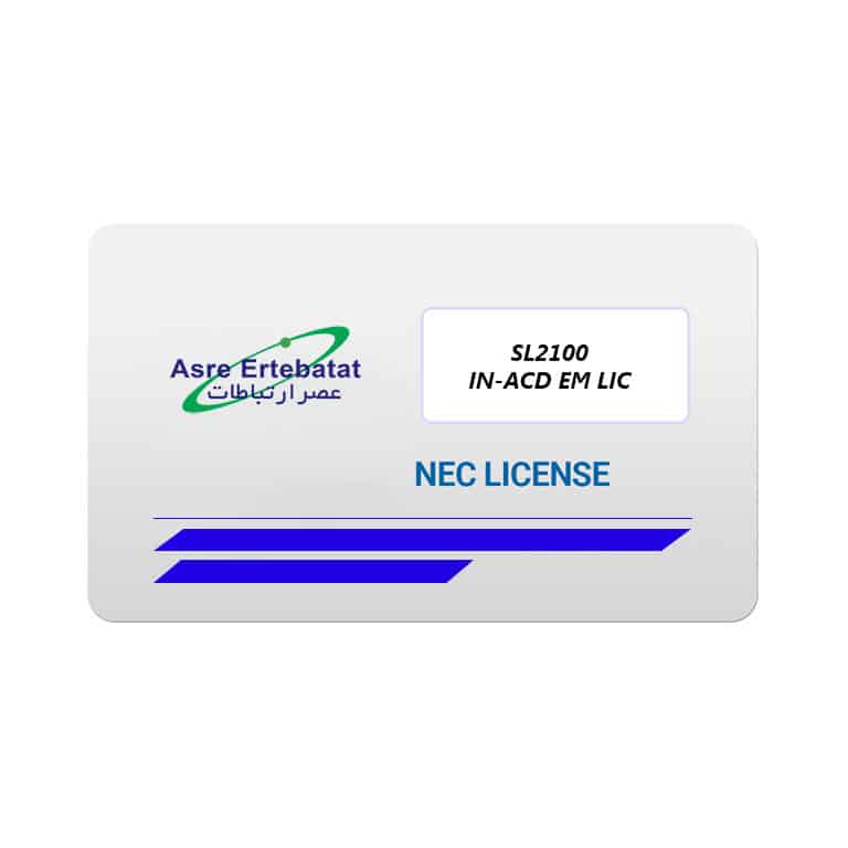 لایسنس سانترال نک Nec SL2100 IN-ACD EM — تصویر ۲