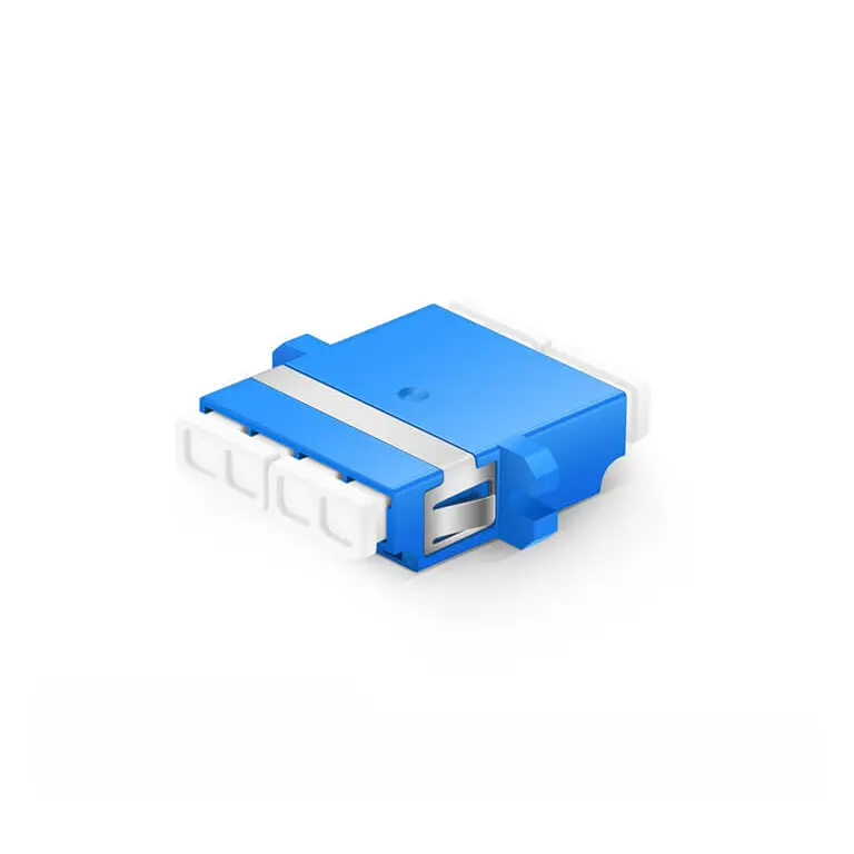 آداپتور فیبر نوری LC-LC OS2 کواد سینگل مود — تصویر ۳