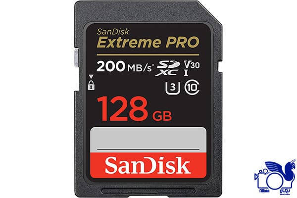 کارت حافظه سندیسک 128 گیگ با سرعت Original SDXC SANDISK Extreme Pro V30 128GB 200MB/s — تصویر ۵