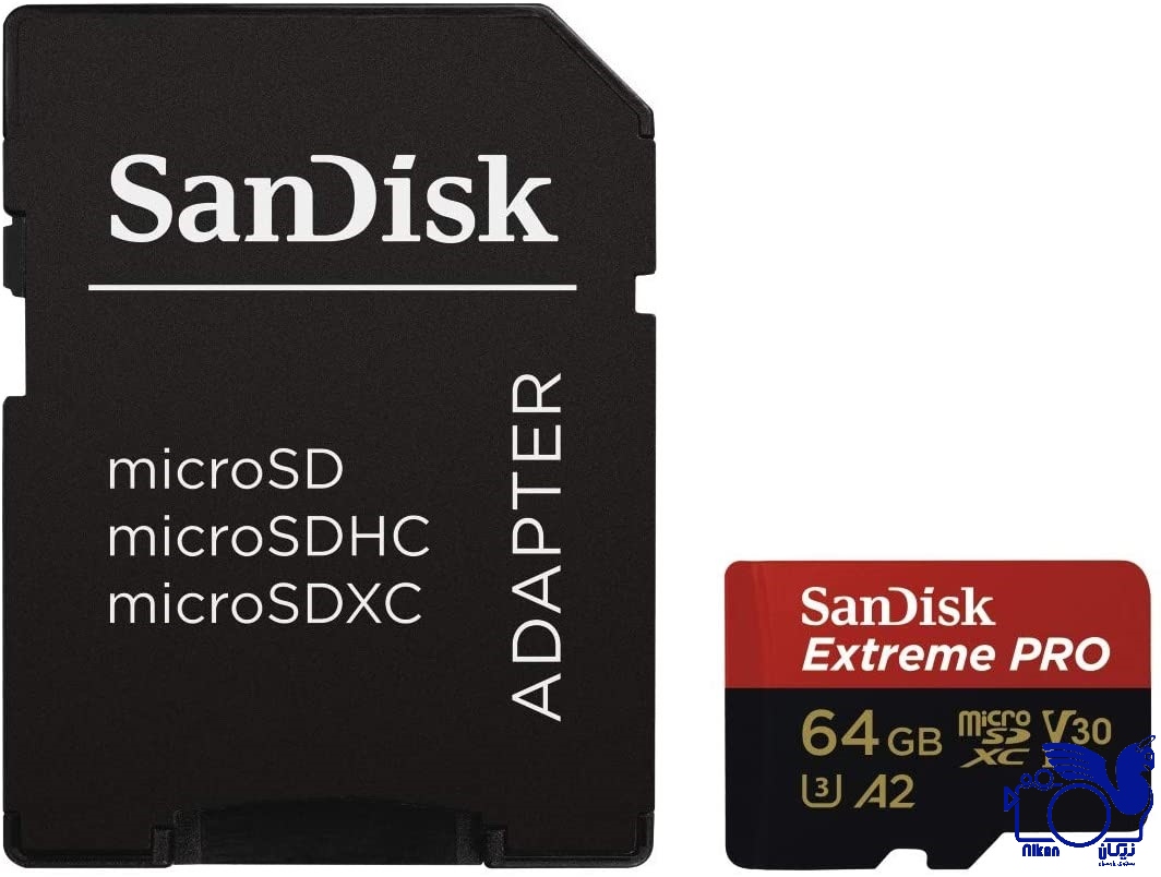 کارت حافظه microSDسن‌دیسک Sandisk 64GB Extreme PRO UHS-I U3 microSDXC Card 200MB/s — تصویر ۲