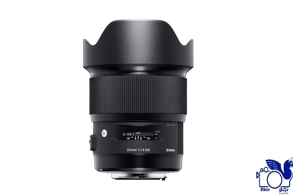 لنز دوربین سیگما 20mm f/1.4 DG HSM برای سونی – Sigma 20mm f/1.4 DG HSM art lens for sony E-گارانتی International