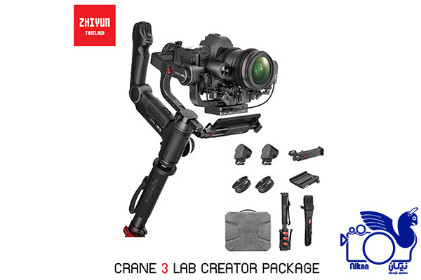 پکیج گیمبال دوربین ژیون کرین CRANE 3 LAB CREATOR Package