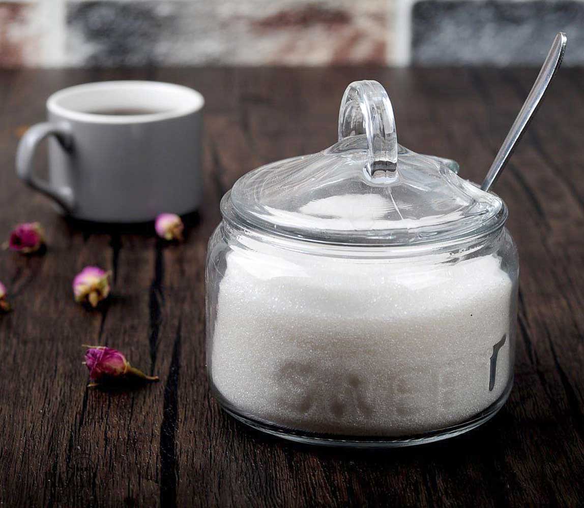 ظرف شکر شیشه ای دنیز کد 8007
