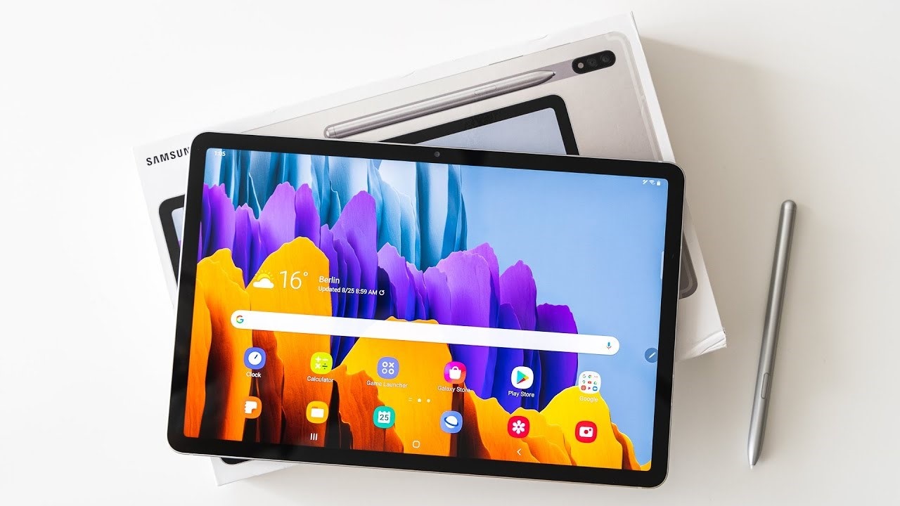 +Samsung Galaxy Tab S7