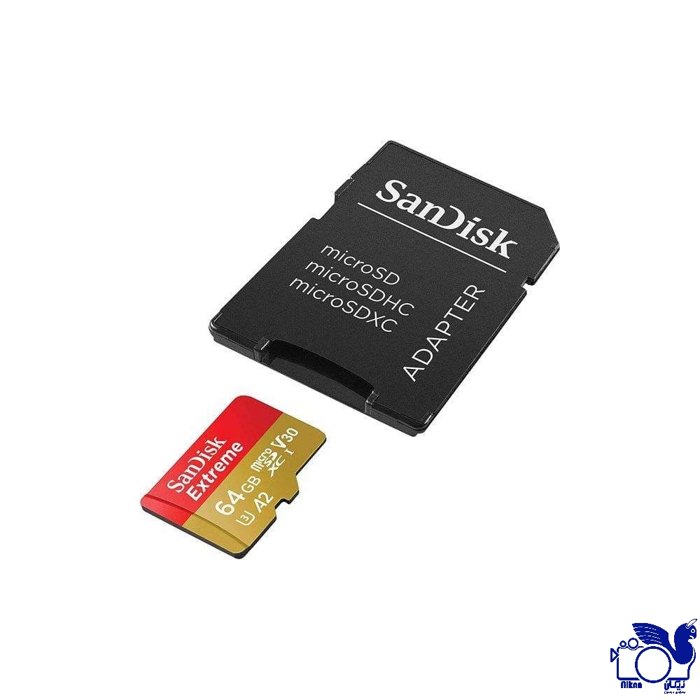 MicroSDXC SANDISK Extreme 64GB — تصویر ۴